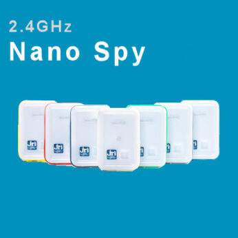 Nano Spy, Trådlösa små dataloggers med 2,4Ghz kommunikation.