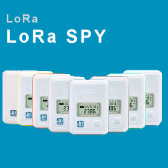 Lora SPY, Trådlösa med display. Kommunikation 868Mhz, Upp till 2km räckvidd.