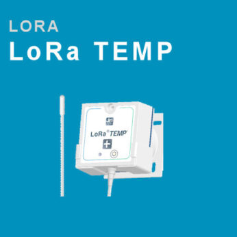 Lora Temp, Trådlösa. Kommunikation 868Mhz, Upp till 2km räckvidd.
